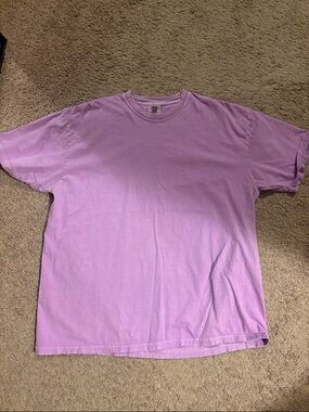 Comfort Colors Lavender Short Sleeve Crewneck Tee - Men